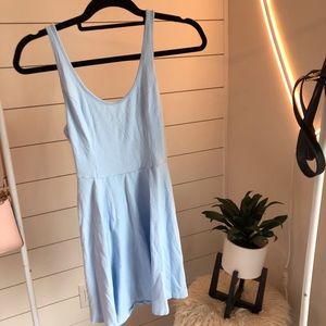 Light blue dress